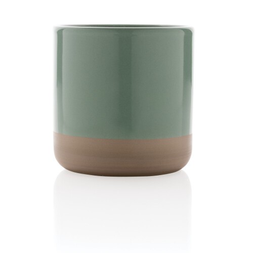 Kubek ceramiczny 360 ml zielony P434.117 (3)