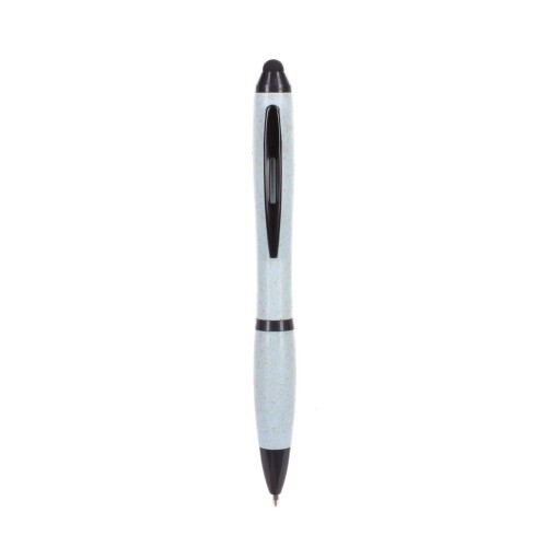 Ekologiczny długopis, touch pen błękitny V1933-23 