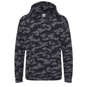 Dziecięca bluza moro z kapturem