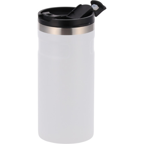 Kubek termiczny ze stali z recyklingu 450 ml SILVIO Biały 8536506 (4)