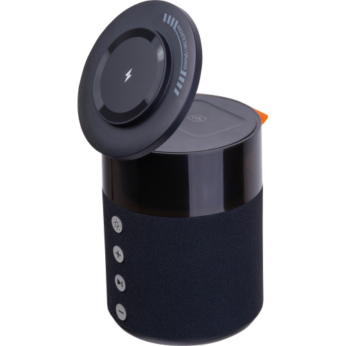 Głośnik bluetooth z ładowarką bezprzewodową Ferraghini RILEY Czarny F25503 (4)