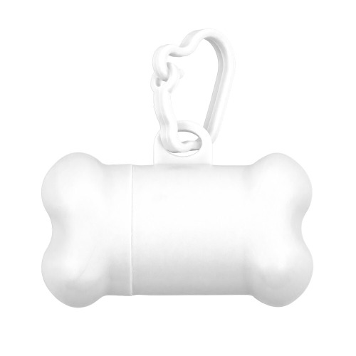 Zasobnik z woreczkami na psie odchody | Zoga Biały VA075-02 (4)