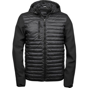 Kurtka Klasyczna Softshell Wodoodporna - Black & Black
