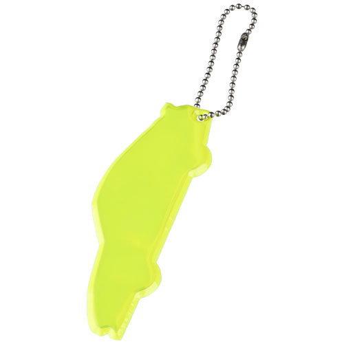 Zawieszka odblaskowa auto Neonowy żółty 1PR00806 