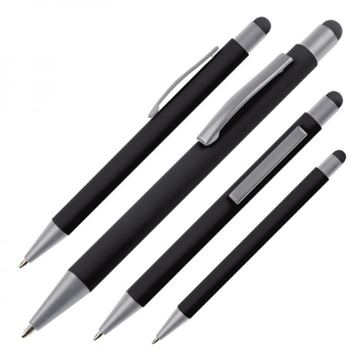 Długopis metalowy touch pen SALT LAKE CITY Czarny 093403 (1)