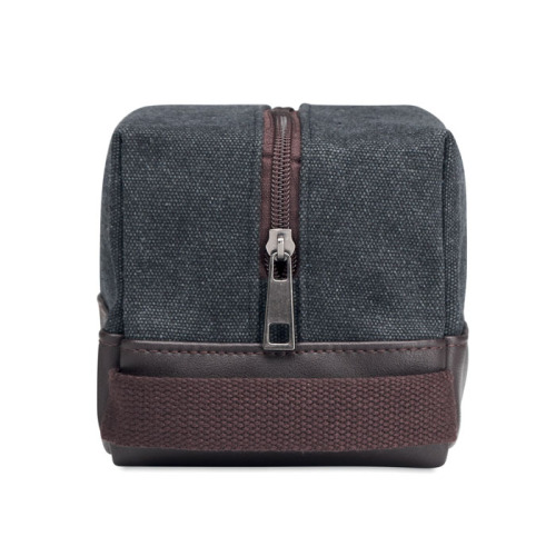 Kosmetyczka płócienna 450gr/m² Czarny MO6280-03 (1)