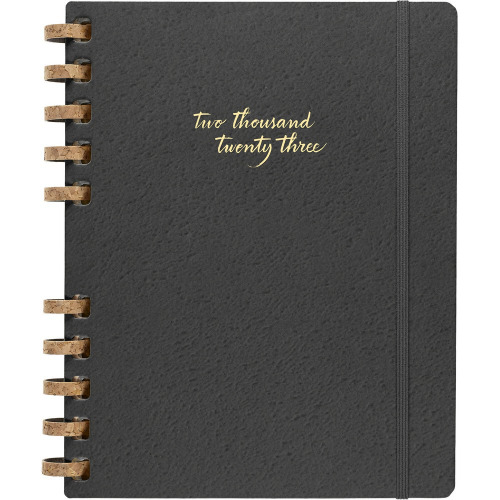 Spiralny kalendarz MOLESKINE Solar Czarny VM590-03/2023 