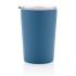 Kubek termiczny 420 ml, stal nierdzewna z recyklingu Niebieski P433.055 (3) thumbnail