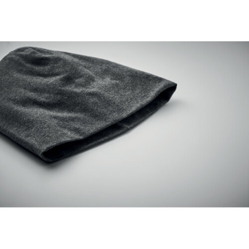 Bawełniana czapka unisex ciemno szary MO6645-15 (3)