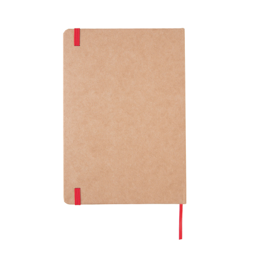 Ekologiczny notatnik A5 czerwony P773.954 (4)