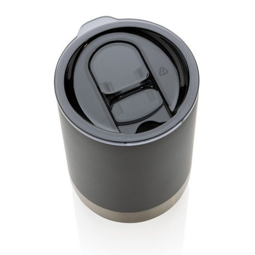 Kubek termiczny 360 ml, stal nierdzewna z recyklingu Szary P433.062 (1)