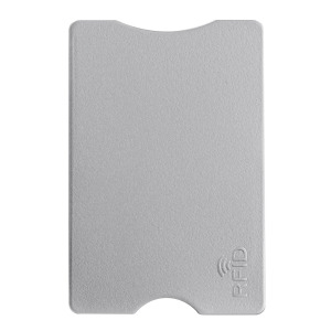 Etui na kartę anti-skimming (plastikowe) Srebrny