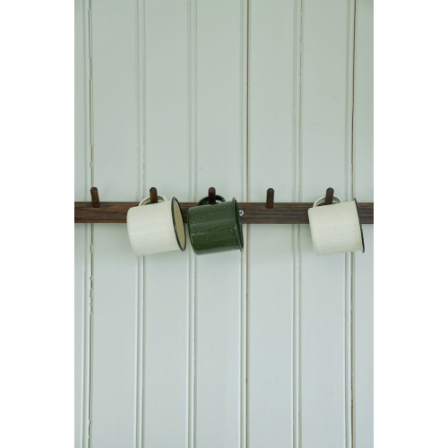 Emaliowany kubek DORIS, beżowy Default 5018175- (7)