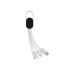 Kabel do ładowania 4 w 1 z karabińczykiem Biały P302.073 (5) thumbnail