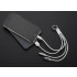 Kabel USB 3 w 1 TAUS Srebrny 09106-00 (4) thumbnail