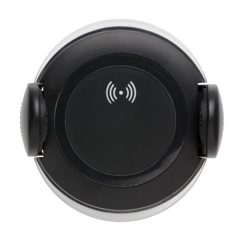 Bezprzewodowa ładowarka samochodowa 5W, uchwyt do telefonu z mocowaniem do wentylacji samochodowej Czarny P302.511 (1)