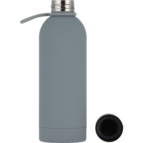 Butelka stalowa soft touch OSTRAVA 750 ml Szary 496807 (6)