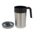 Kubek do kawy o podwójnych ściankach 400ml Srebrny LT98834-N0005 (2) thumbnail