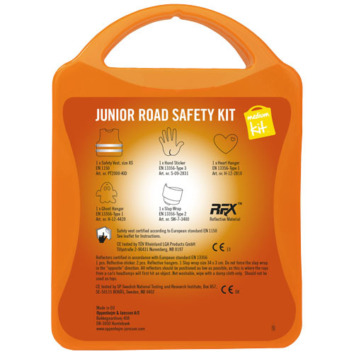 MyKit Bezpieczeństwo na drodze - Zestaw Junior Przezroczysty pomarańczowy 1Z259108 (4)