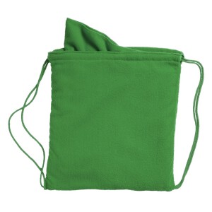 Worek ze sznurkiem, ręcznik zielony