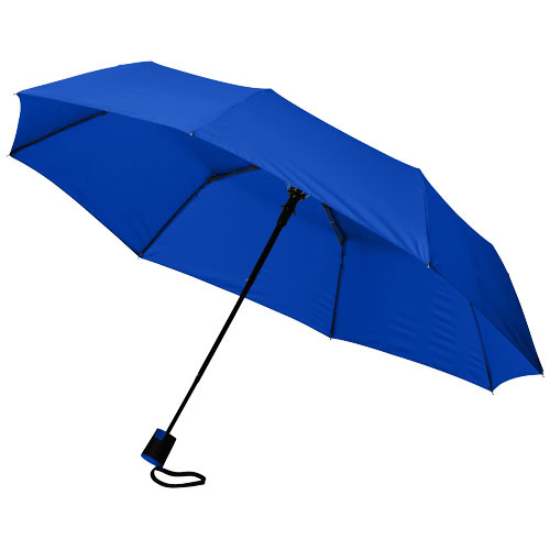 Automatyczny parasol składany Wali 21" Błękit królewski 10907709 