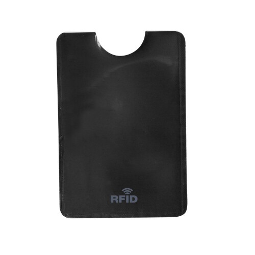 Etui na kartę kredytową, ochrona RFID czarny V0891-03 