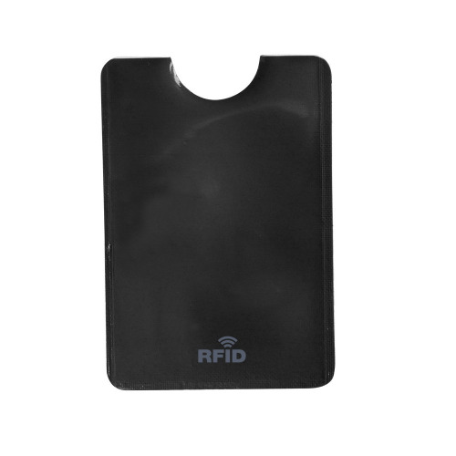 Etui na kartę kredytową, ochrona RFID Czarny V0891-03 