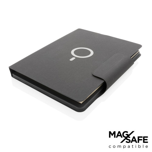 Teczka konferencyjna Arctic, magnetyczna ładowarka bezprzewodowa 10W Czarny P774.322 (15)