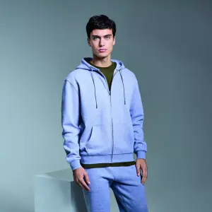 Bluza Rozpinana Oversize z Kapturem Organiczna - Navy