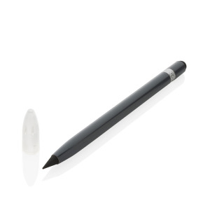 Aluminiowy ołówek z gumką szary