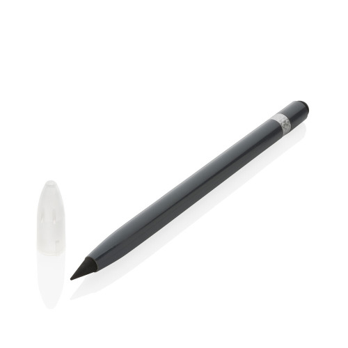 Aluminiowy ołówek z gumką szary P611.122 