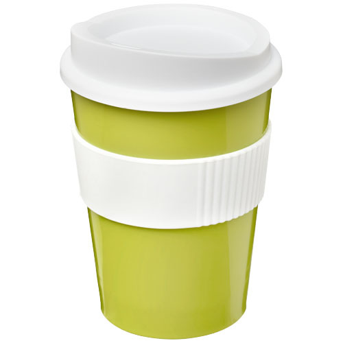 Kubek z serii Americano® Medio o pojemności 300 ml z uchwytem Limonka 21000821 