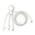 Xoopar Mr. Bio Long Multi Cable USB-C 1 metr  Biały LT41032-N0001  thumbnail
