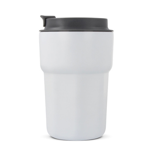 T-ceramic Kubek termiczny z pokrywką Zambezi 350ml Biały LT98728-N0001 (1)