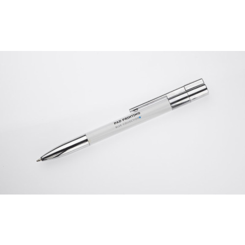 Długopis z pamięcią USB BRAINY 16 GB Biały 44300-01 (8)