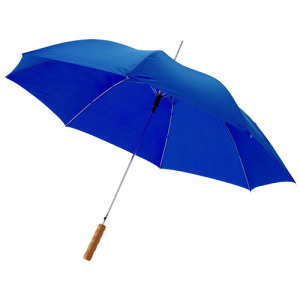 Parasol automatyczny Lisa 23'' z drewnianą rączką Błękit królewski