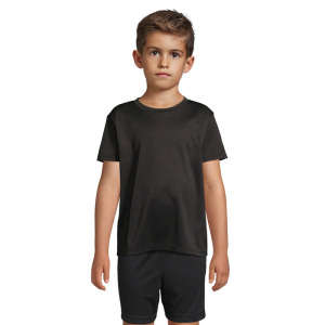 SPRINT KIDS SPORTS T-SHIRT Czarny