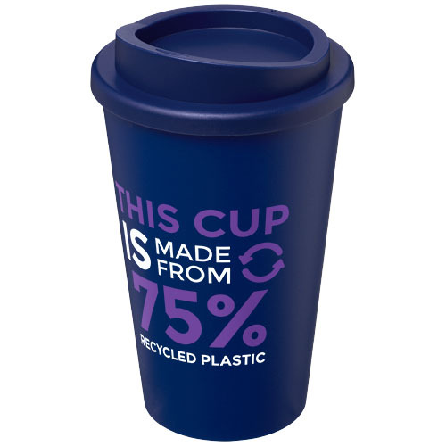 Kubek Americano Eco z recyklingu o pojemności 350 ml Niebieski 21042252 (1)