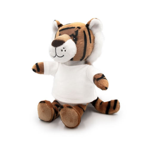 Pluszowy tygrys RPET | Finn brązowy HE793-16 (4)