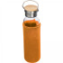 Butelka szklana z pokrowcem 600 ml RAMONA Pomarańczowy 6318110 (2) thumbnail