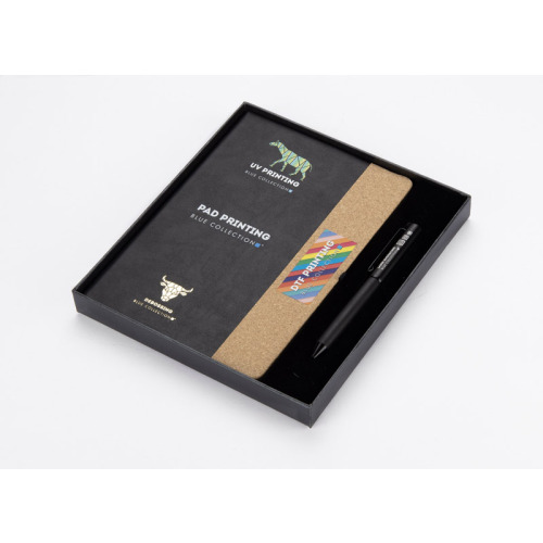 Zestaw - notes z długopisem ZENIX A5 Czarny 18002-02 (13)