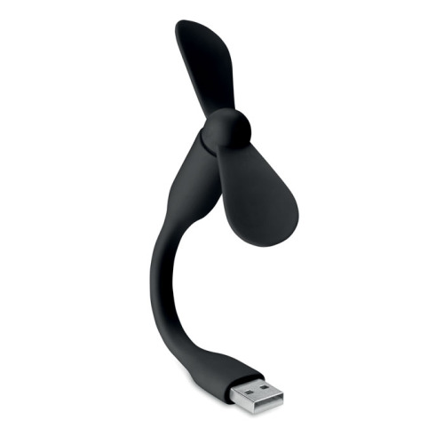 Przenośny wentylator USB Czarny MO9063-03 