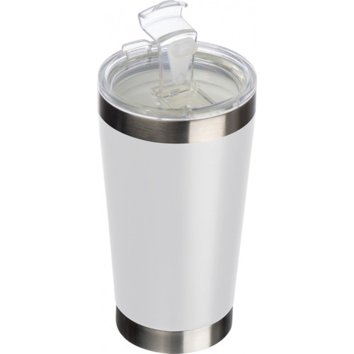Kubek termiczny 500 ml KORNEL Biały 8431806 (2)