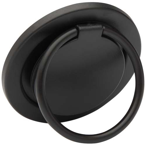 Albali uchwyt na telefon z mocowaniem magnetycznym, z tworzyw sztucznych pochodzących z recyklingu z podstawką pierścieniową Czarny 12446290 (4)