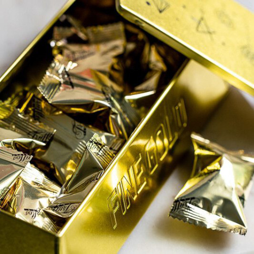 Bombonierka Puszka Złota Sztaba Wielokolorowy S0196/XM (3)