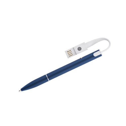 Długopis z kablem USB CHARGE Niebieski 19638-03 (5)