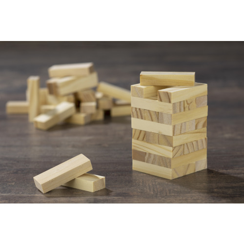 Gra drewniana BRICKS Naturalny 20156-17 (3)