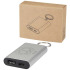 Arcturus powerbank o pojemności 2000 mAh z recyklingowanego aluminium z brelokiem Srebrny 12451781 (1) thumbnail