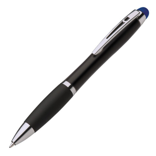 Długopis metalowy touch pen lighting logo LA NUCIA niebieski 054004 
