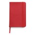 Notatnik (kartki w kratkę) czerwony V2894-05  thumbnail